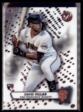 2023 Topps Pristine David Villar Giants 162 Rookie Card
