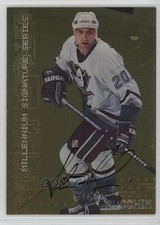 1999 ITG Be A Player Millennium Signature Series Gold Steve Rucchin #10 Auto n1u