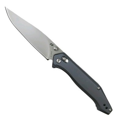 Schrade Turnkey Folding Knife 3.25'' AUS-10A Steel Blade Gray Aluminum Handle