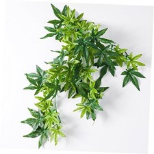 Reptile Plants Hanging Silk Terrarium Plants with Suction Cup for Bearded