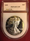 2000p  American Silver Eagle .... PR70  DCAM