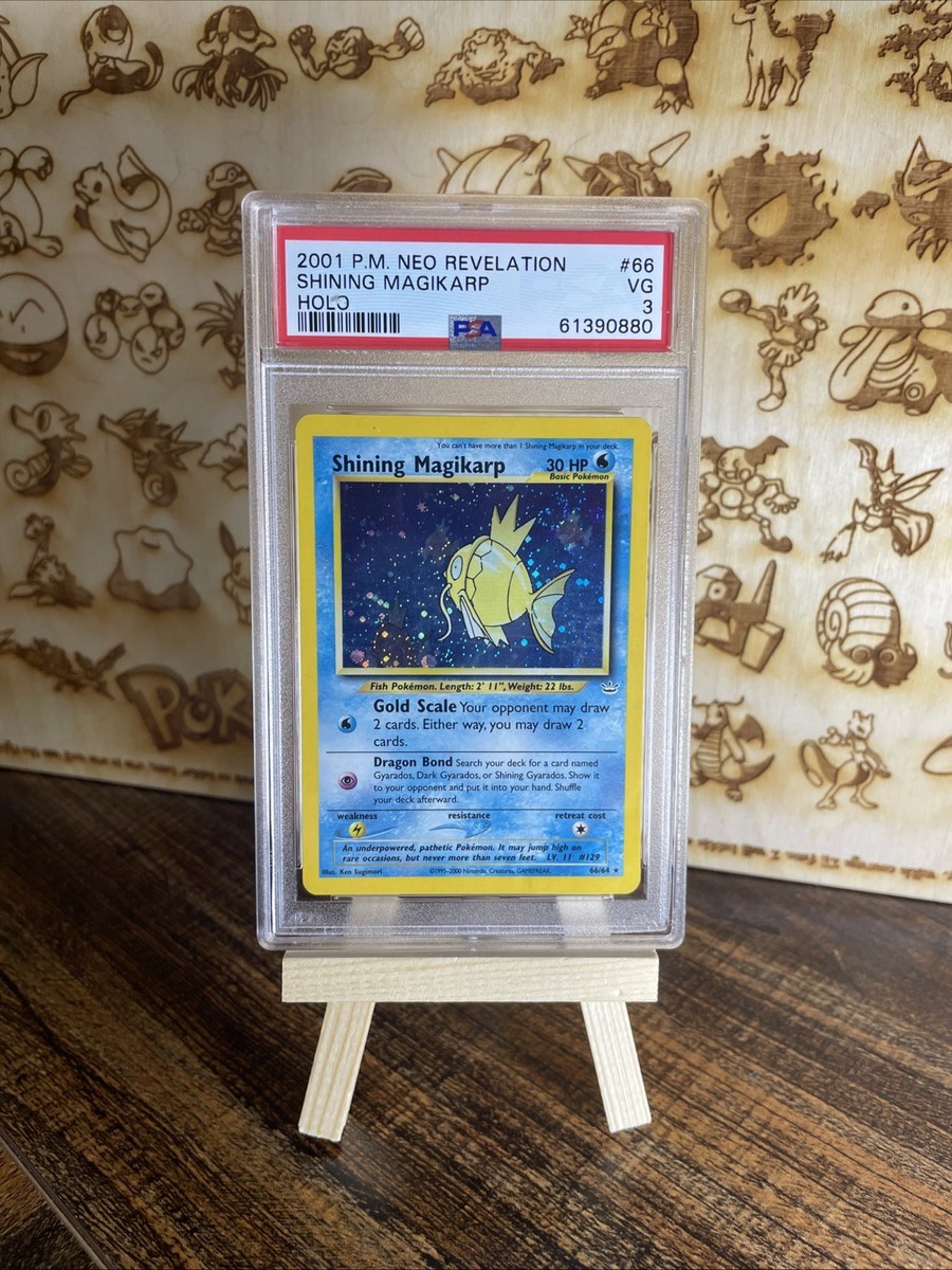 ✨ Pokemon, Shining Magikarp, “DOUBLE” HOLO Error, Neo