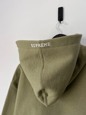 Supreme Kate Moss Hoodie - Size Large - Light Olive - Made in