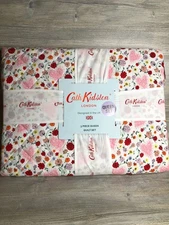 Cath Kidston Floral Heart Pink Queen Quilt Set – 3 Piece Bedding