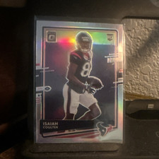 Panini Donruss Optic 2020 Isaiah Coulter Rookie #132 Houston Texans Card