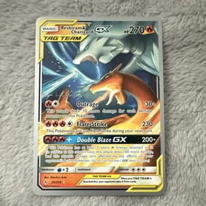 Reshiram and Charizard GX Tag Team | eBay