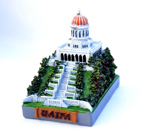 new Baha'i Haifa,Bahai Gardens Shrine Model Statue holyland Miniature israel - 第 3/6 張圖片