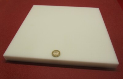 Delrin Acetal Sheet, White POM (5/8) .625 Thick x 12 Width x 24