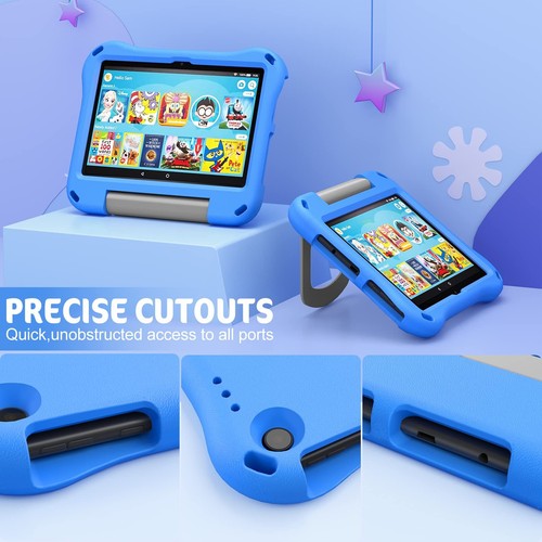 Fire HD 8 Tablet Case for Kids, Kindle Fire 8 Case(12th/10th Generation, 2024... - Picture 3 of 7