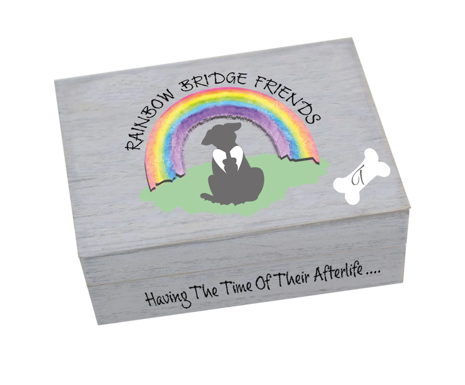 Arora Design  Rainbow Bridge Memory Box  Dog