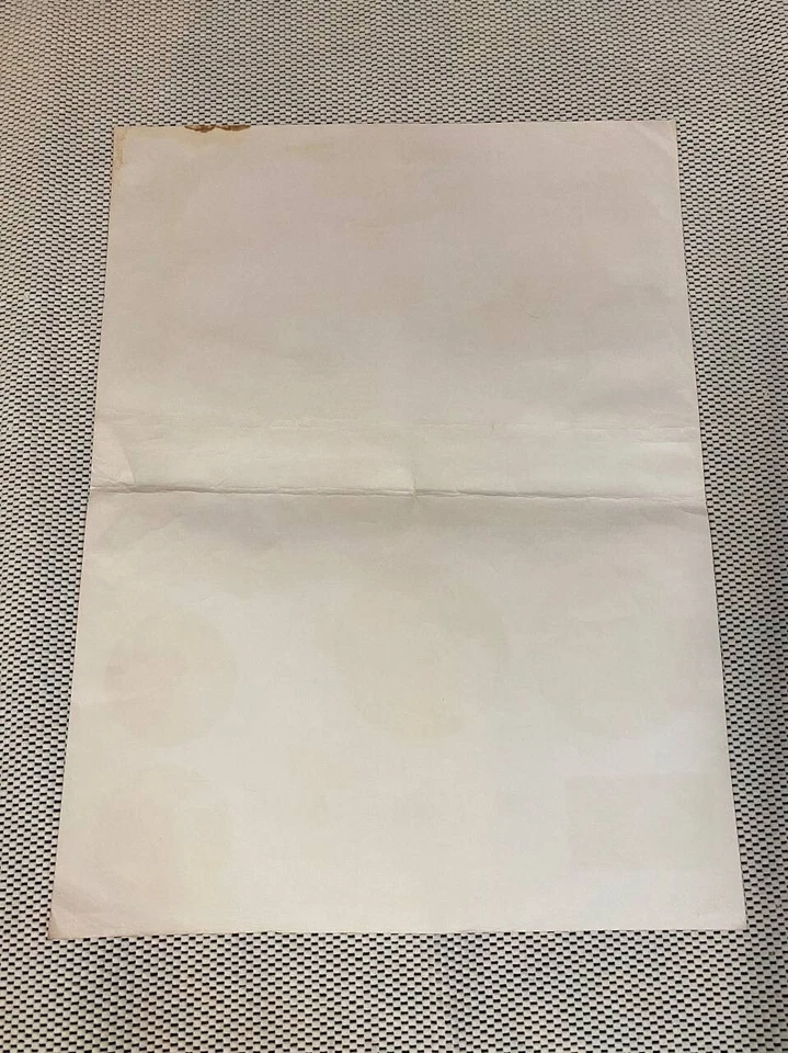 Original 1980 Moscow Olympics Poster Sport Soviet USSR 22" x 17" Bear MiSHA - Image 2 of 4