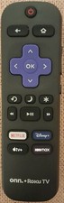 ONN RC-ALIR  3226001223 Roku TV Remote NETFLI...