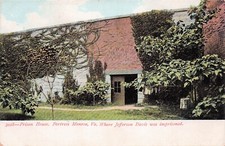 Postcard Vin (1)VA, Fortress Monroe Prison House/Jefferson Davis 3028 UP(523)