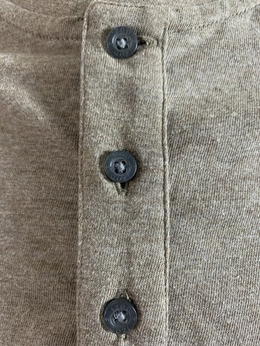 Izod Mens Long Sleeve Jersey Henley Shirt Size XXL - Picture 3 of 8