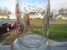 TREHP Milk Bottle Beech Grove Dairy G I Miller Farm Seekonk MA BRISTOL CO 1928