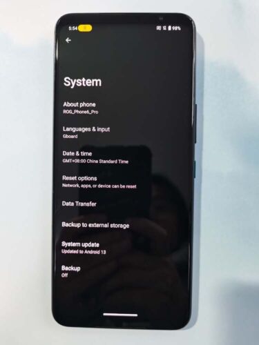 Asus ROG Phone 6 Pro Unlocked 5G Android 18+512GB Dual SIM 50MP Gaming phone - Picture 23 of 23