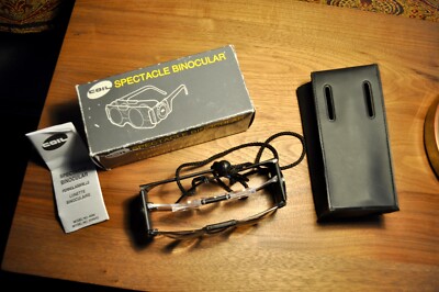 Coil - Adjustable Spectacle Binocular Vision Magnifying Glasses Far Vision 2x TV