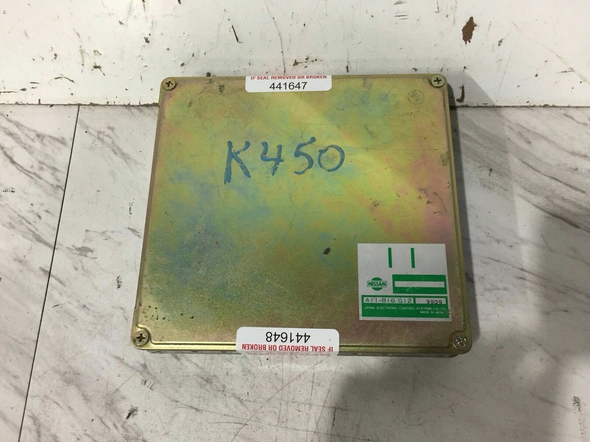 1990 90 240sx Auto Fed 8-89 To 5-90 Ecu Ecm Computer A11-B16 G12