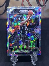 2021-22 Panini Prizm Terence Davis II #139 Ice Prizm Sacramento Kings