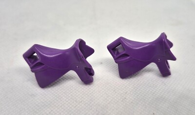 2 PLAYMOBIL VIOLETTE VOLTIGIERSÄTTEL
