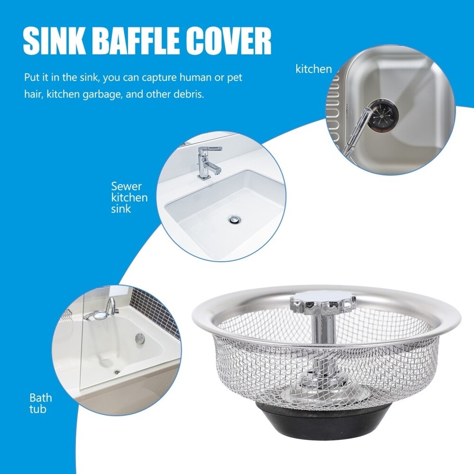 4 Pcs Kitchen Sink Baffle Supplies Sink Baffle Splatter Guard eBay