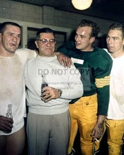 VINCE LOMBARDI, PAUL HORNUNG & BART STARR GREEN BAY PACKERS  8X10 PHOTO (DD-072)