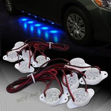 Stp Style Blue 90-led Underglow Under Car Puddle Lighting Lamp Universal