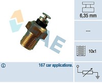 FAE 32110 Sensor, KüHlmitteltemperatur For Audi Seat Volvo VW