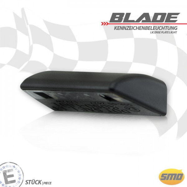 LED Kennzeichenbeleuchtung Blade Schwarz MaßE: B 44 X H 11 X T 16 5 Mm E GeprüFt-image