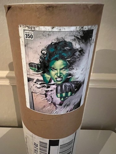 Sideshow Art Print She-Hulk Art by Mike Mayhew 46/350 - Picture 3 of 5