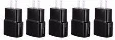 5x 2A USB Power Adapter AC Home Wall Charger US Plug for Samsung Phone 5 5S