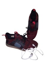 Luces Flash Zapatos Rojo Tenis Niños Grandes Talla 5 Con Cordones 3 Colores Luces