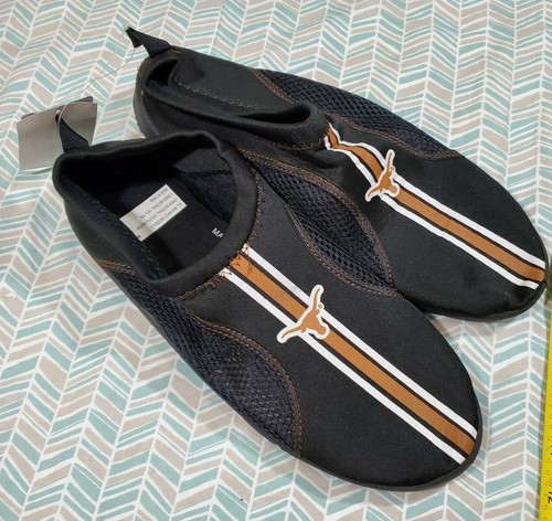 Texas Longhorns schwarze Wasserschuhe Größe L 11/12 neu mit Etikett - Bild 2 von 3