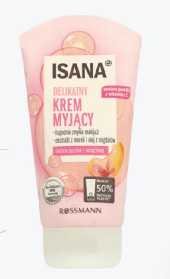 ISANA gentle face washing cream for sensitive skin 150ml