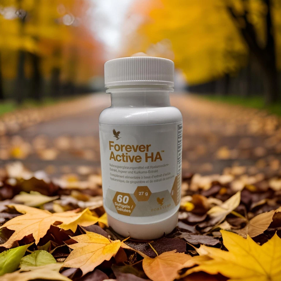 Forever Active HA 60 Kapseln Hyaluronsäure Extrakt Ingwer Kurkuma