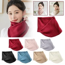 New Double Layer Warm Neckband New Women Plush Scarves Neck Warm Autumn Winte!