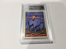 Greg Louganis Signed 2011 UD Goodwin Champions Card Slabbed Beckett BAS a