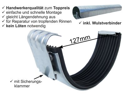 Zambellidachrinnenverbinder