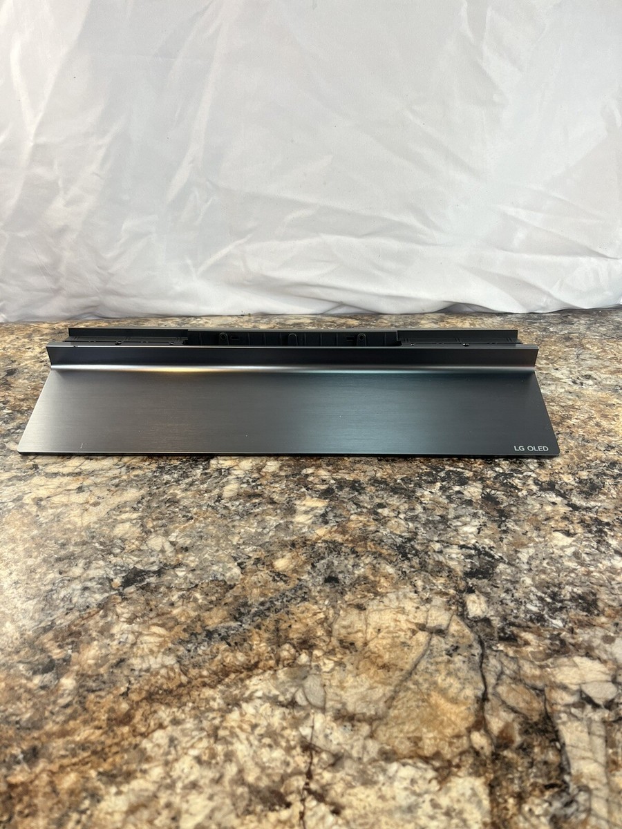 LG OLED77C2PUA Stand Base Front MAM65999703 MEZ64114724 Dark Titan