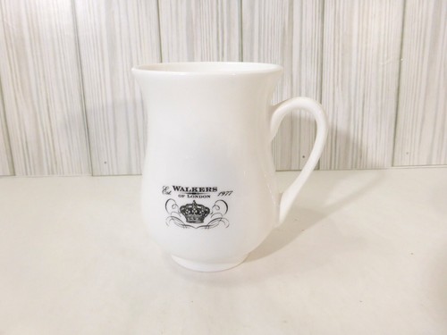Walkers of London White Ceramic Coffee Cocoa Tea Cup Coffee Mug