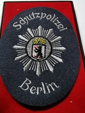 Ärmelabzeichen Polizei Patch - Schutzpolizei Berlin