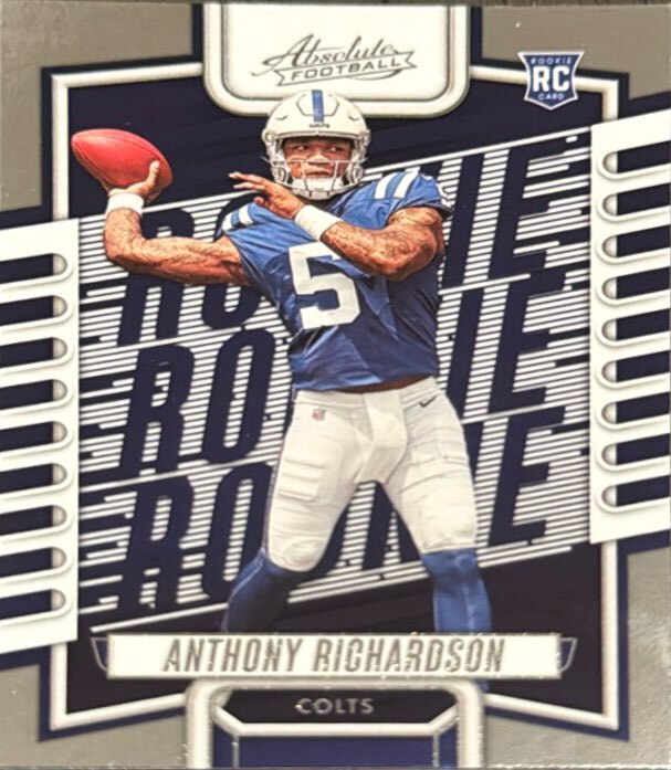 2023 Panini Absolute #104 Anthony Richardson Orange