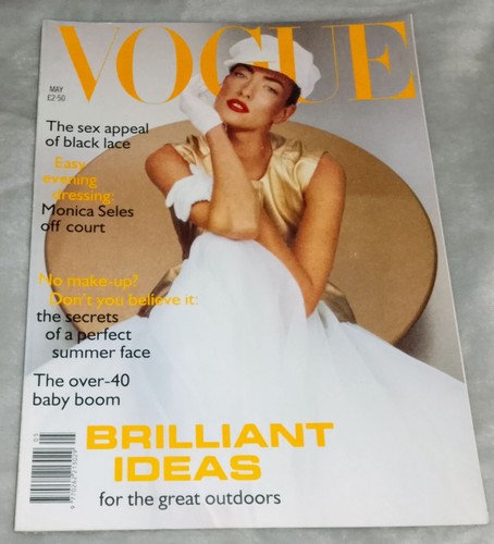 VOGUE MAGAZIN Mai 1992 TATJANA PATITZ Herzigova DORIS LESSING Herren VINTAGE 1990er