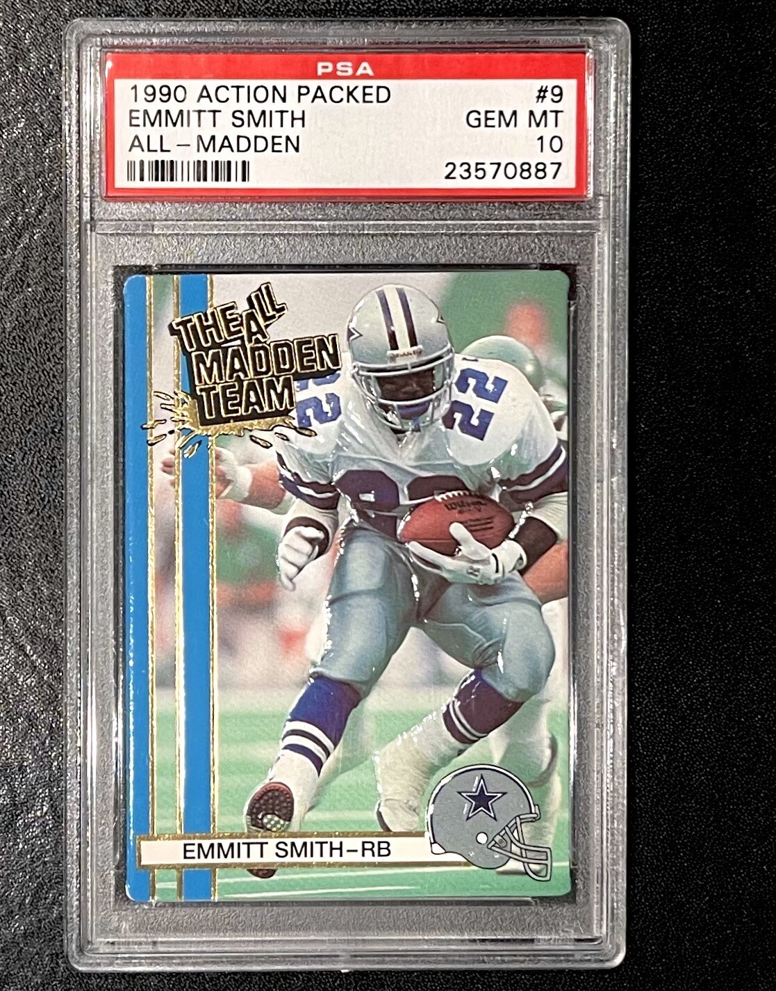 Exciting Emmitt Smith Action Packed Rookie Card Gallery