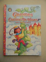 Spanish Coloring Book / Español Libro Para Colorear, Grandes Cuentos De Hadas Spanish Coloring Book / Español Libro Para Colorear, Grandes Cuentos De Hadas