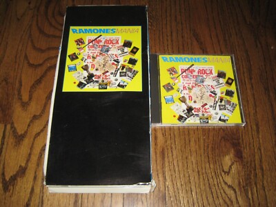 Ramones Mania Longbox and orignial cd-Rare! I Wanna Be Sedated