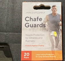 Chafe Guards Athletes Nipple Protection 20 Pack Pair - PRO-FORM Runners Bikers