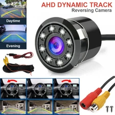 Car Rear View Backup Camera Parking Reverse Back Up Camera  Waterproof CMOS 8LED