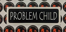 Problem Child Motorcycle Helmet Sticker Biker Helmet Decal