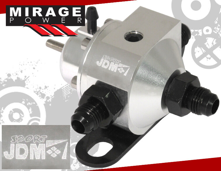 11 Polish Adjustable Compact High Fuel Rail Pressure Regulator PSI eBay